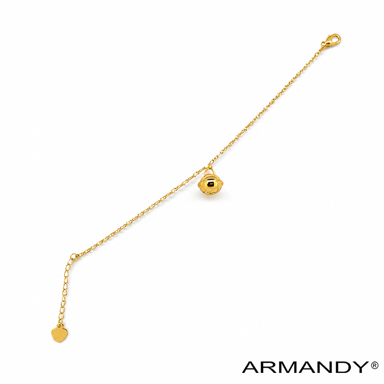 PULSERA LLAMADOR DE ANGELES CHAPA DE ORO 18 KT - Imagen 4